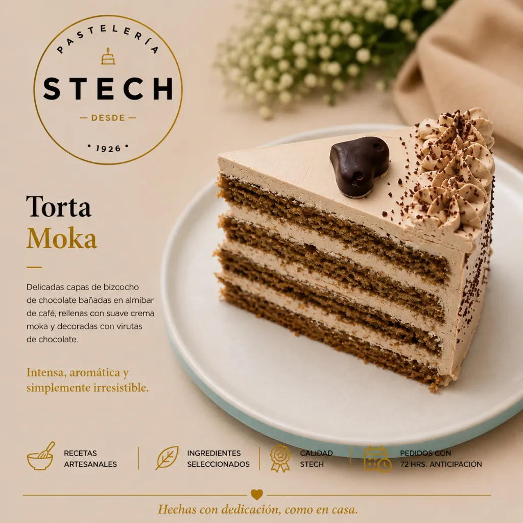 Trozo Torta Moka - suave sabor a café.webp