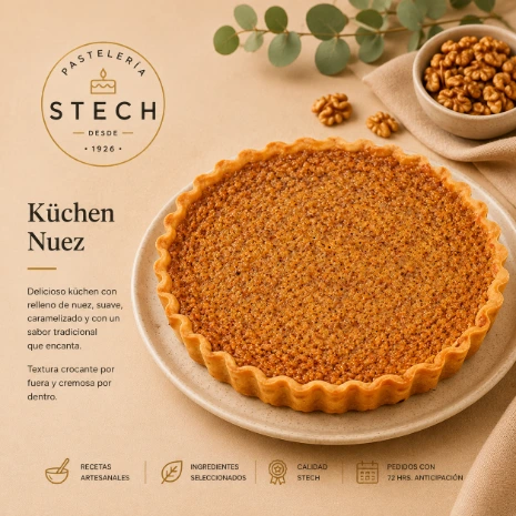 Kuchen Nuez 10 P