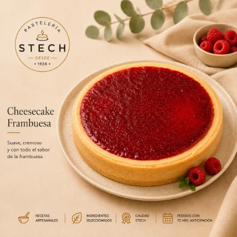 Cheescake Frambuesa